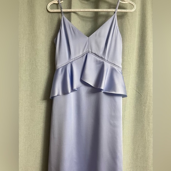 Blue Silk Dress by Banana Republic - Picture 2 of 8